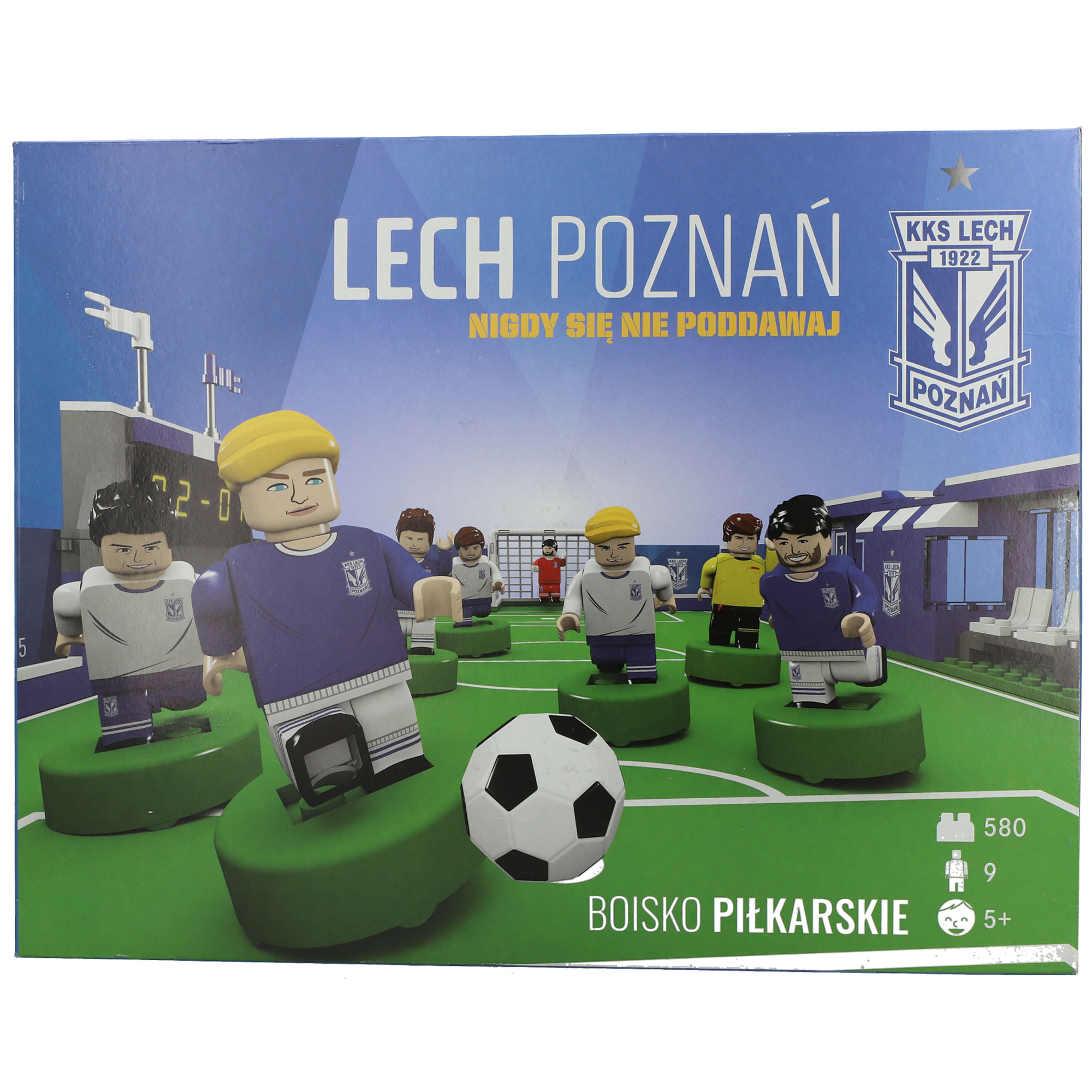 Lech Poznan Brick Team Pitch Buildable Set
