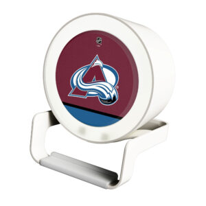 Colorado Avalanche Night Light Wireless Charger And Bluetooth Speaker