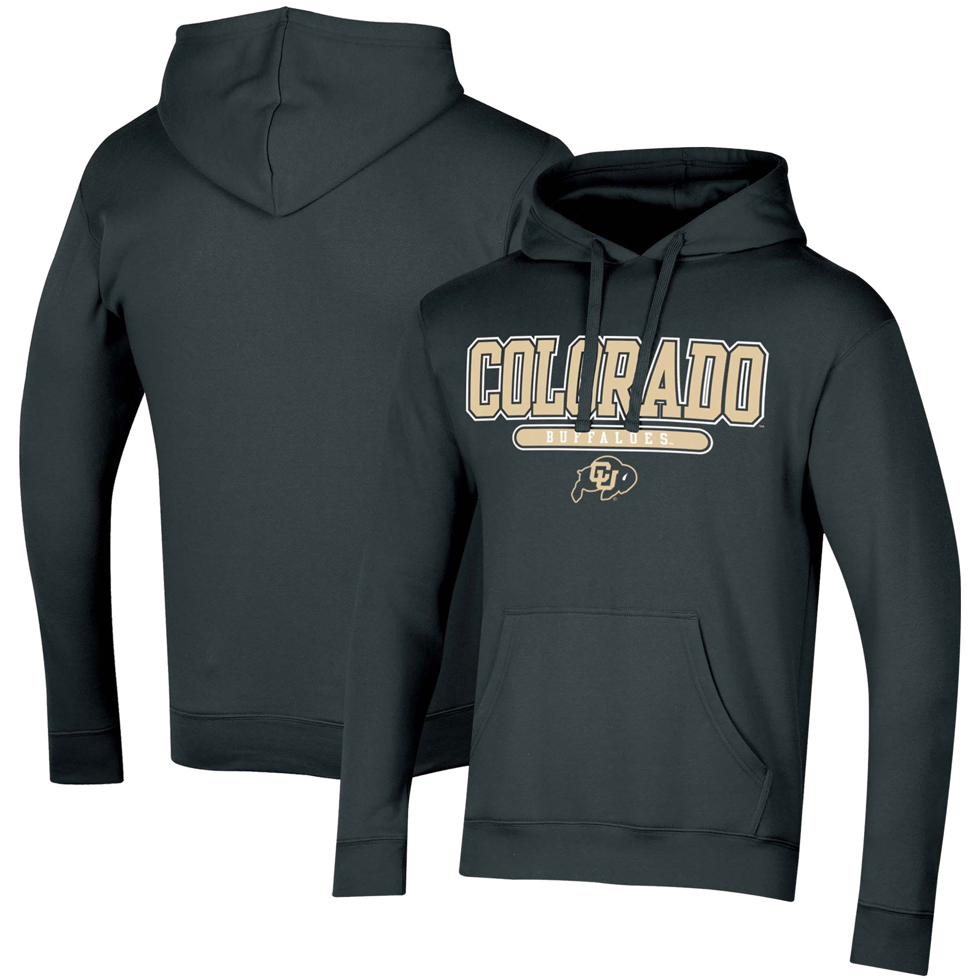 Men's Russell Black Colorado Buffaloes Team Pullover Hoodie - Image 5