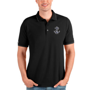 Men's Cutter & Buck Black LSU Tigers Team Logo Big & Tall Rainier PrimaLoft Eco Insulated Quilted Button-Up Shacket