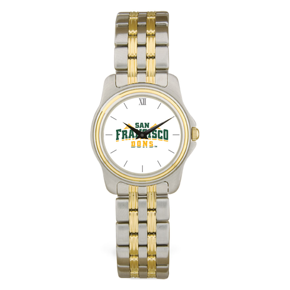 Women's San Francisco Dons Two-Tone Wristwatch