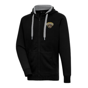 Men's Antigua  Black Bradenton Marauders Victory Full-Zip Hoodie