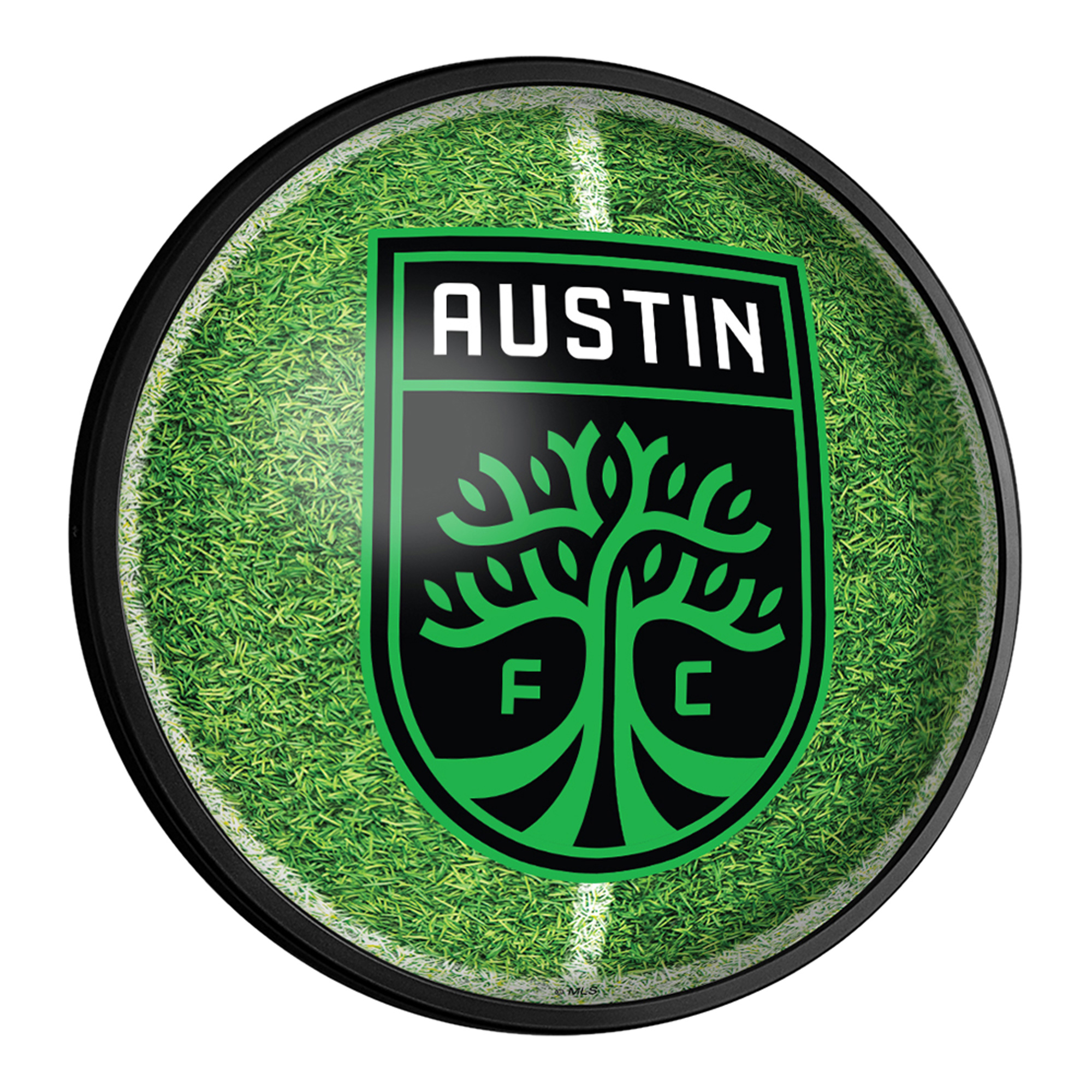 Austin FC 18'' Round Slimline Illuminated Field Wall Sign