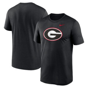 Men's Nike Black Georgia Bulldogs Primetime Legend Logo T-Shirt