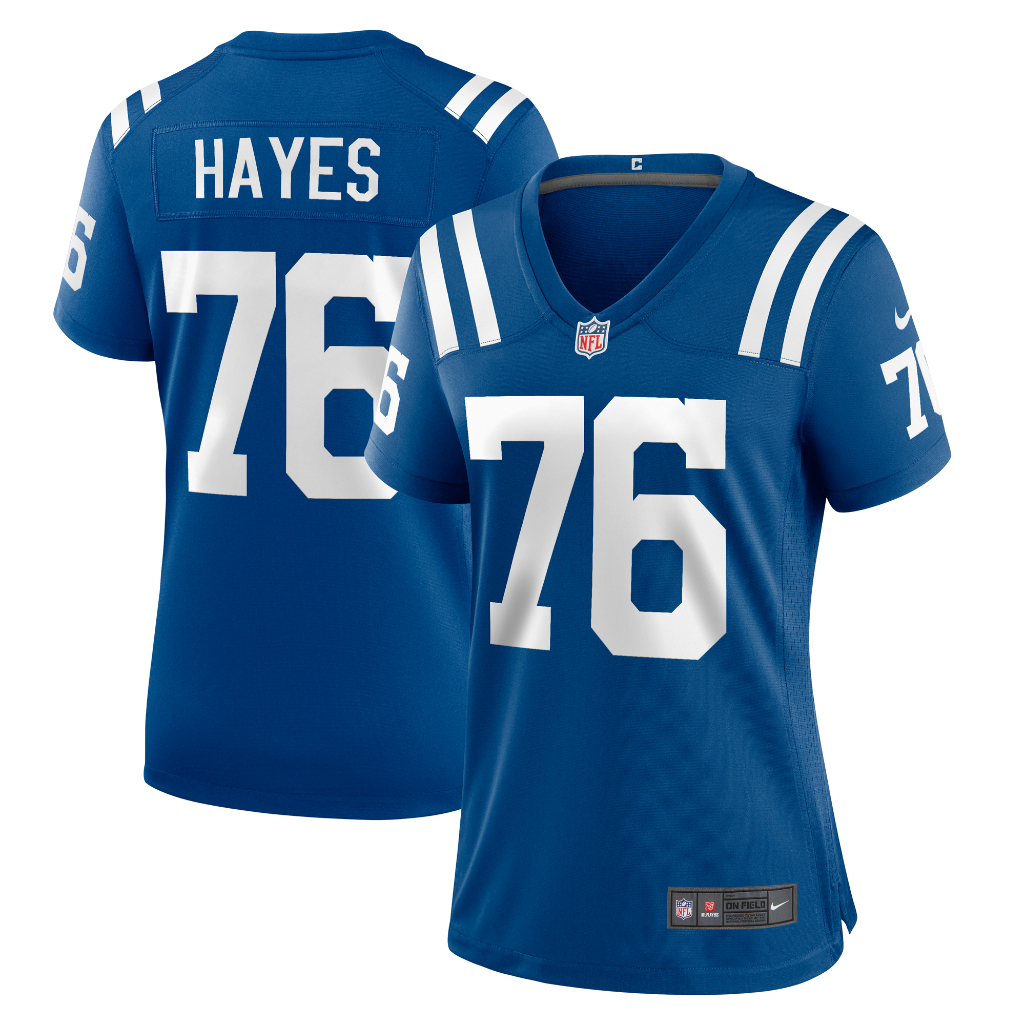 Women's Nike Ryan Hayes Royal Indianapolis Colts Team Game Jersey - Image 11