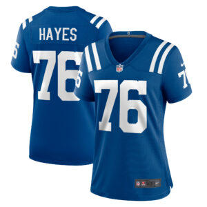 Women's Nike Ryan Hayes  Royal Indianapolis Colts Team Game Jersey