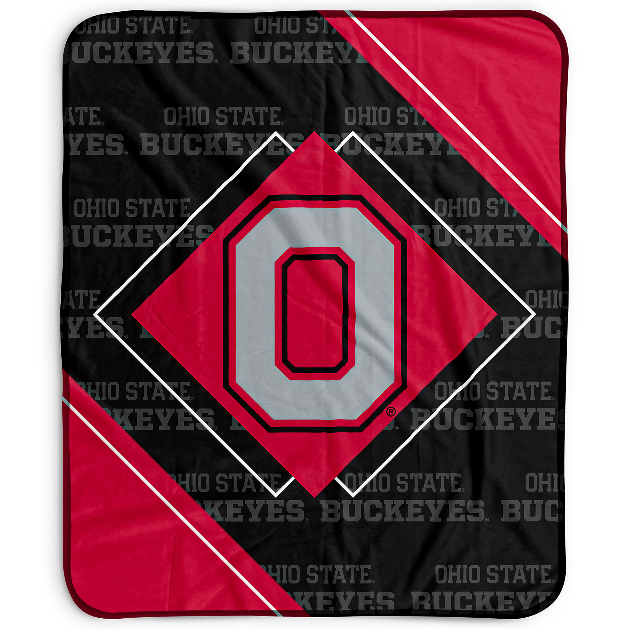 Pegasus Ohio State Buckeyes 50" x 60" Diamond Logo Fleece Blanket