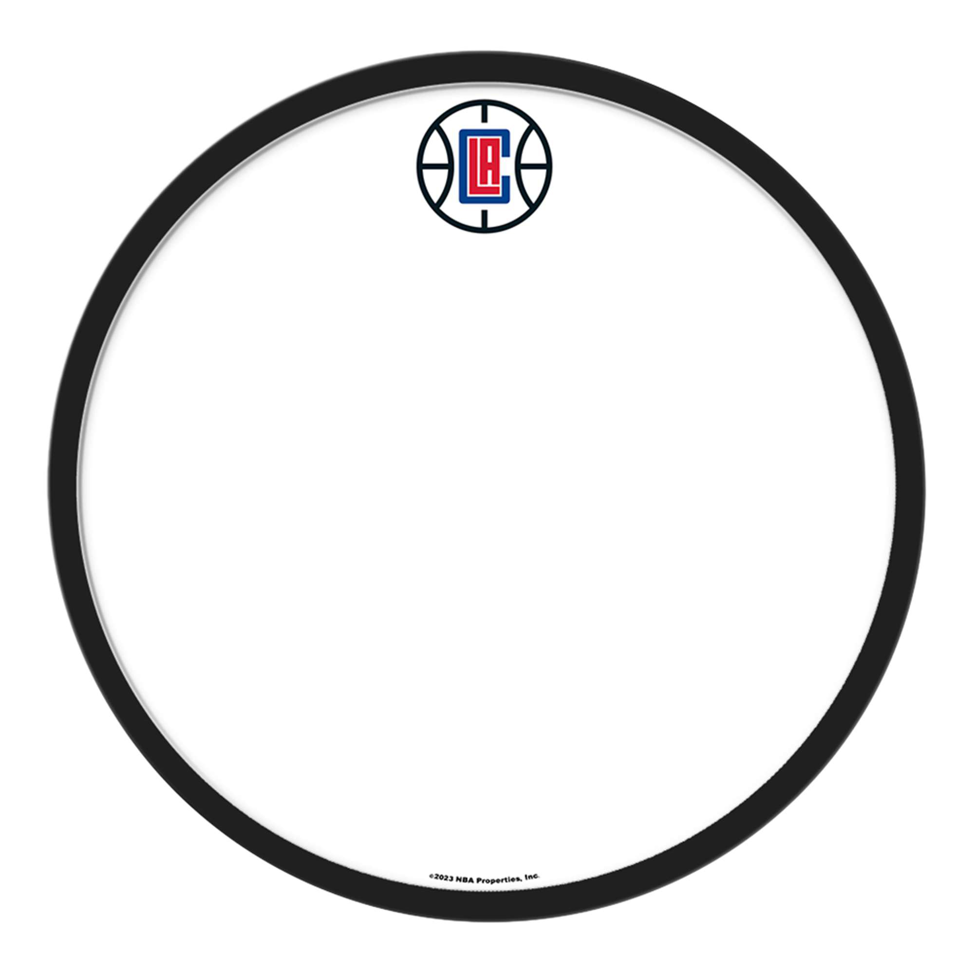 LA Clippers 17.5" Modern Disc Dry Erase Wall Sign