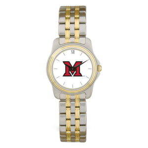 Women's Silver/Gold Miami University RedHawks Two-Tone Wristwatch
