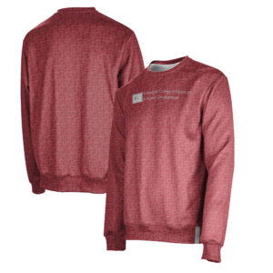 Men's ProSphere Red Boston University Wheelock College of Education & Human Development Crewneck Pullover Sweatshirt