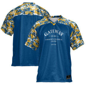 Men's ProSphere  Blue Gateway Community and Technical College Football Jersey