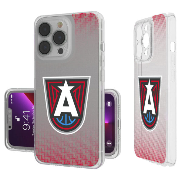 Atlanta Dream Linen Logo iPhone Clear Case