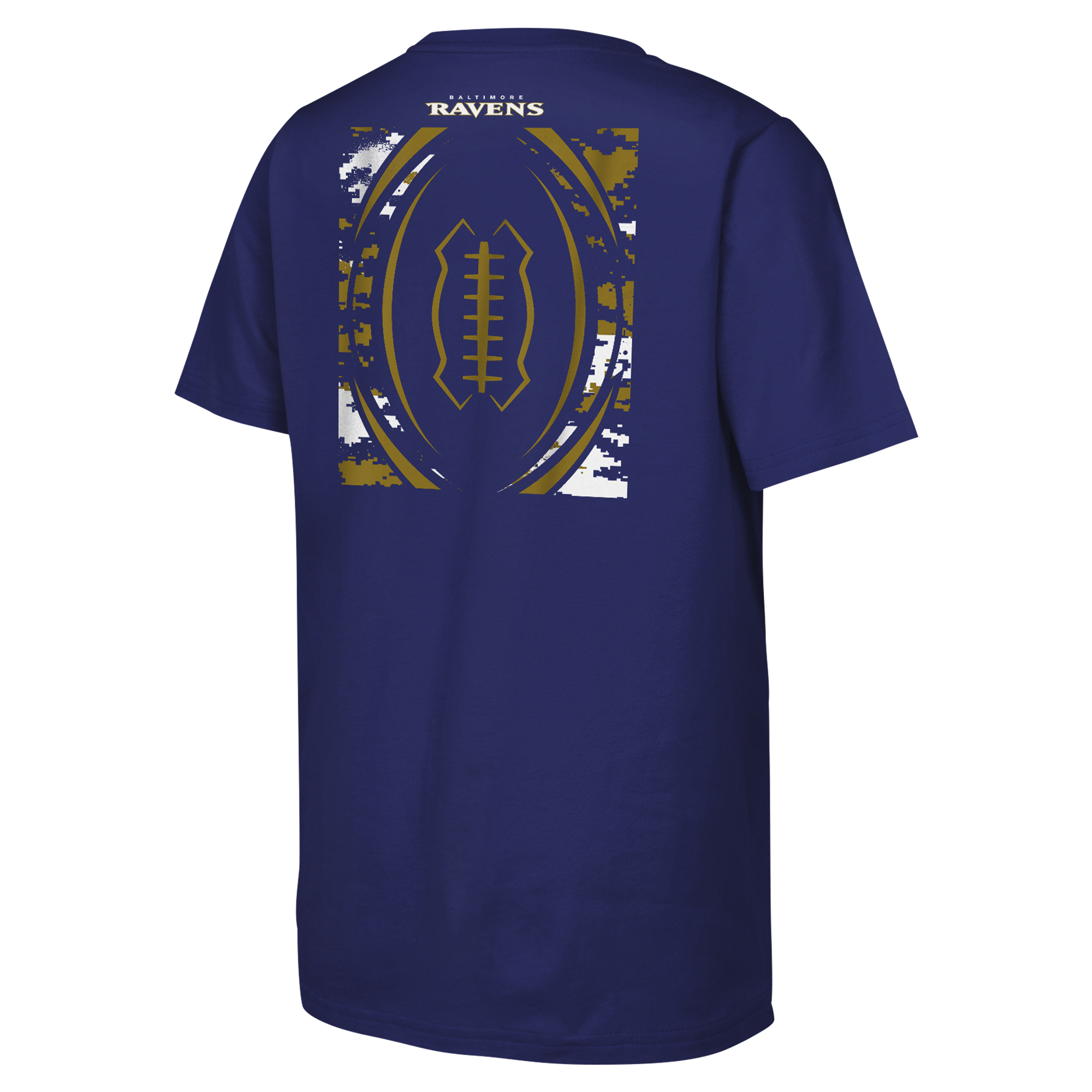 Youth Outerstuff Purple Baltimore Ravens The Blitz Cotton T-Shirt - Image 7