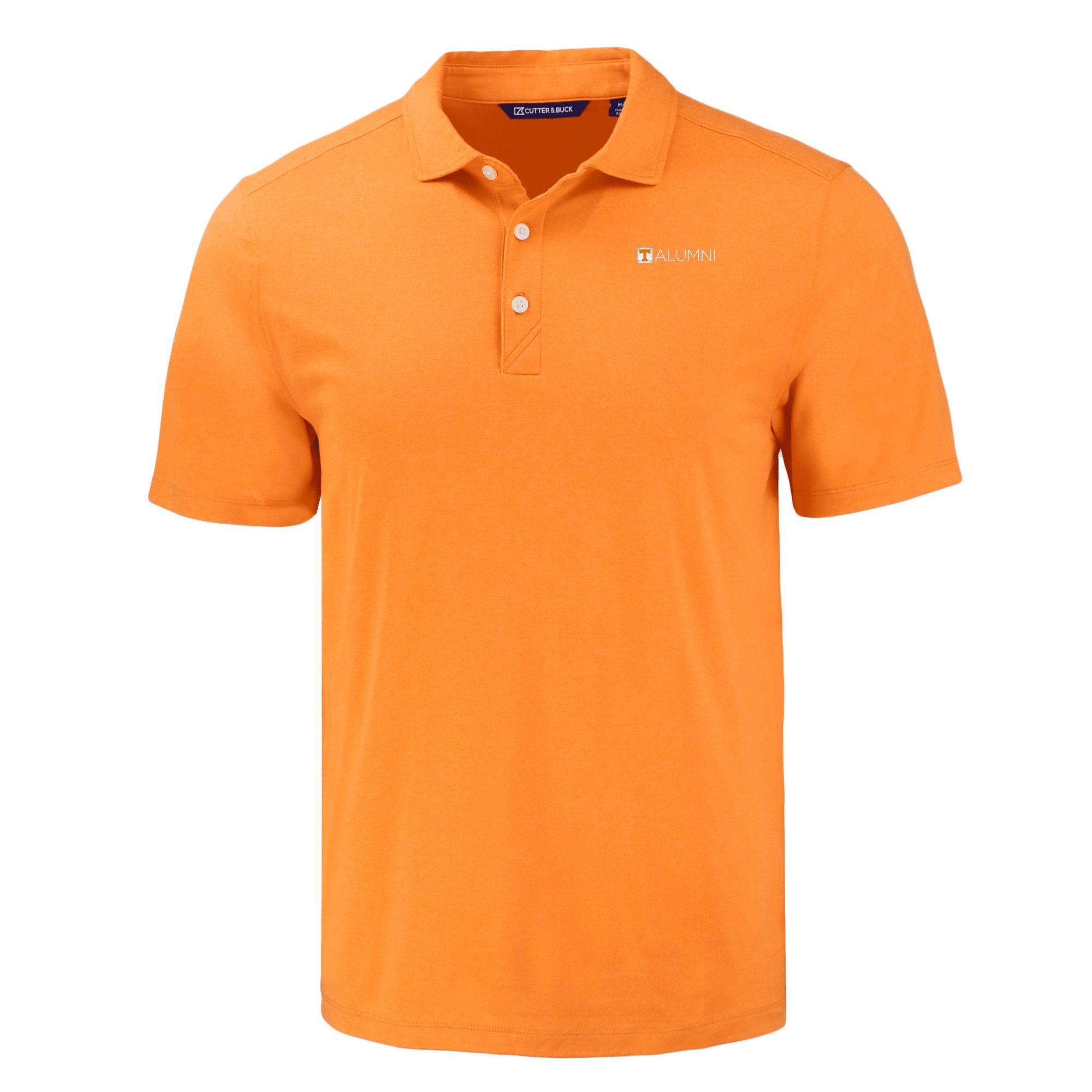Men's Cutter & Buck Tennessee Orange Tennessee Volunteers Coastline Epic Comfort Eco Recycled Polo - Image 3