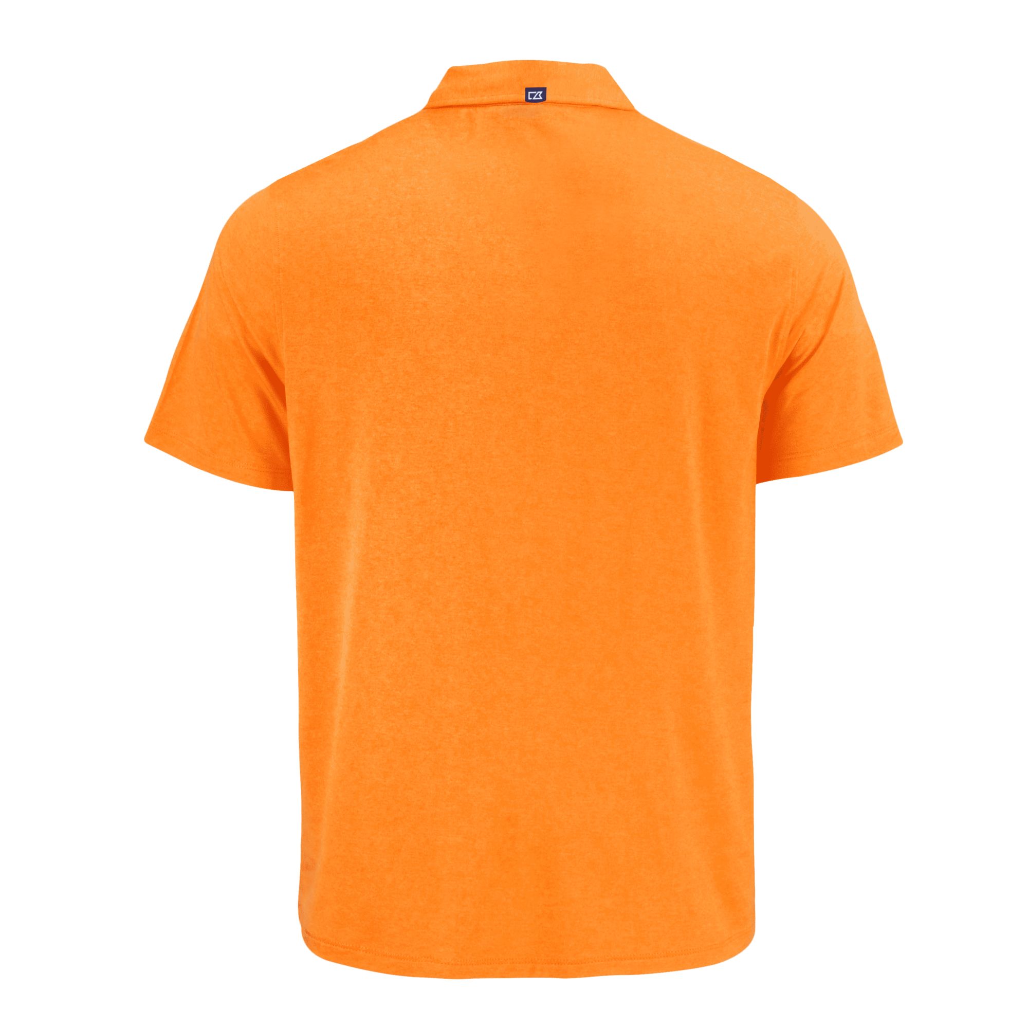 Men's Cutter & Buck Tennessee Orange Tennessee Volunteers Coastline Epic Comfort Eco Recycled Polo - Image 7
