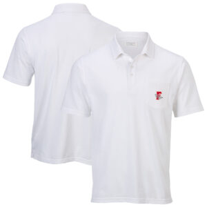 Men's White Fresno Grizzlies Pique Polo