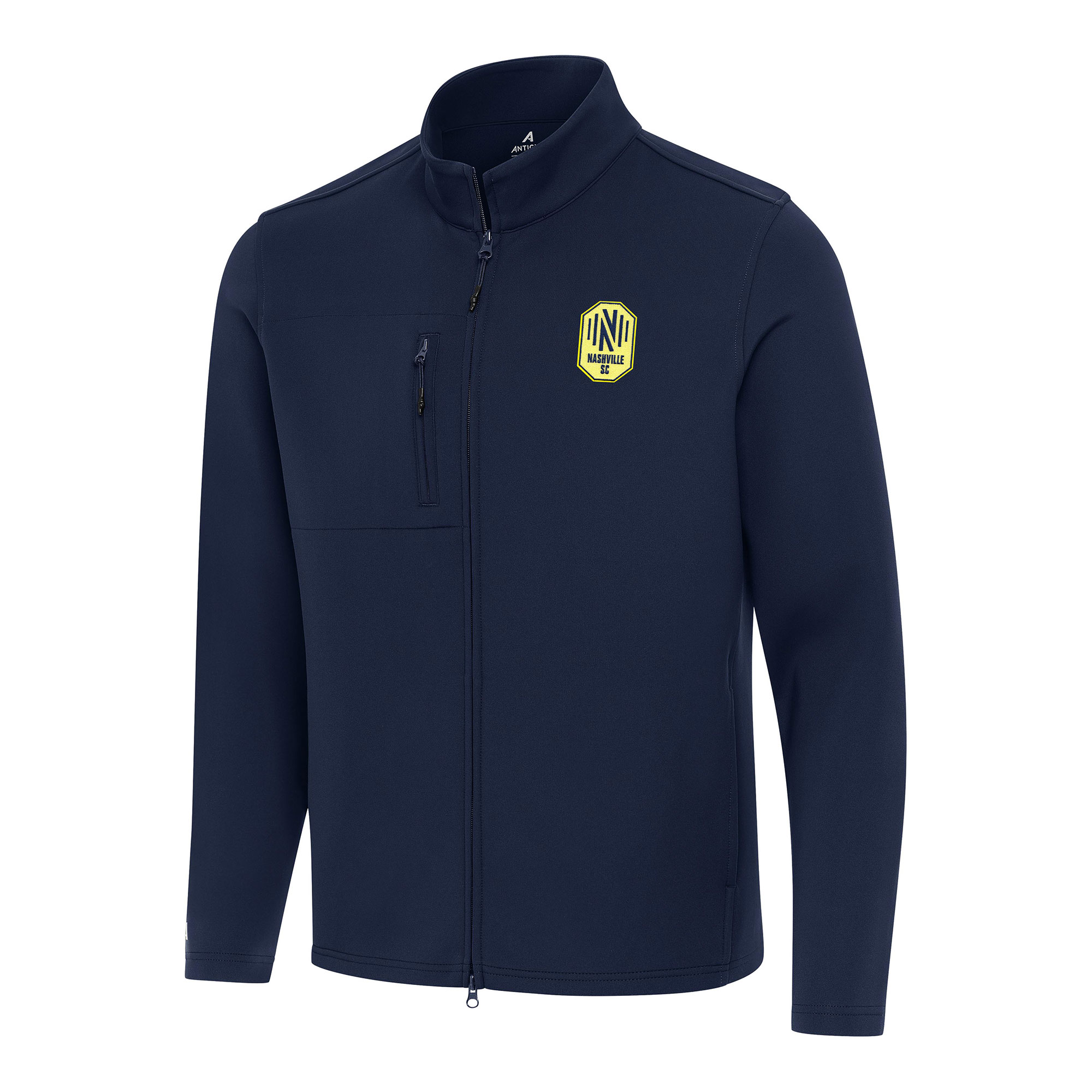 Men's Antigua Navy Nashville SC Objection Full-Zip Jacket