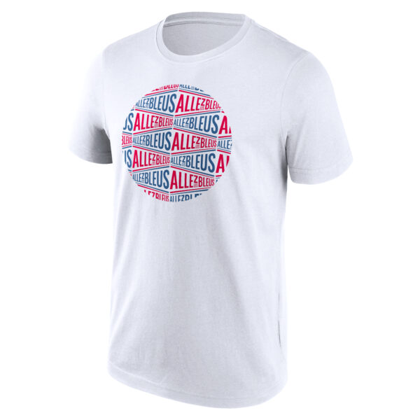 Men's Fanatics White Paris 2024 Summer Olympics Allez Les Blues Roundall T-Shirt - Image 6