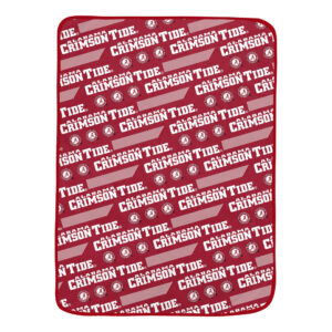 Pegasus Alabama Crimson Tide 60" x 72" Slanted Half-Stripe Wordmark Ultra Soft Blanket