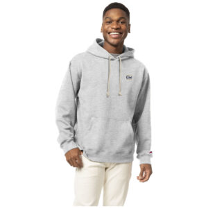 Men's League Collegiate Wear  Heather Gray George Washington University Essentials 2.0 Fleece Pullover Hoodie