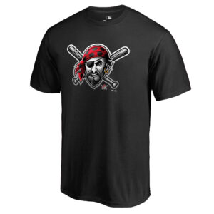 Men's Black Pittsburgh Pirates Midnight Mascot T-Shirt