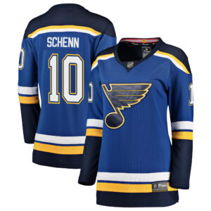 Women's Fanatics Brayden Schenn Blue St. Louis Blues Breakaway Player Jersey