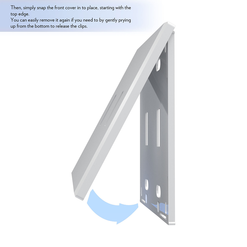 Toronto Blue Jays Solid Design Double Toggle Light Switch Plate - Image 4