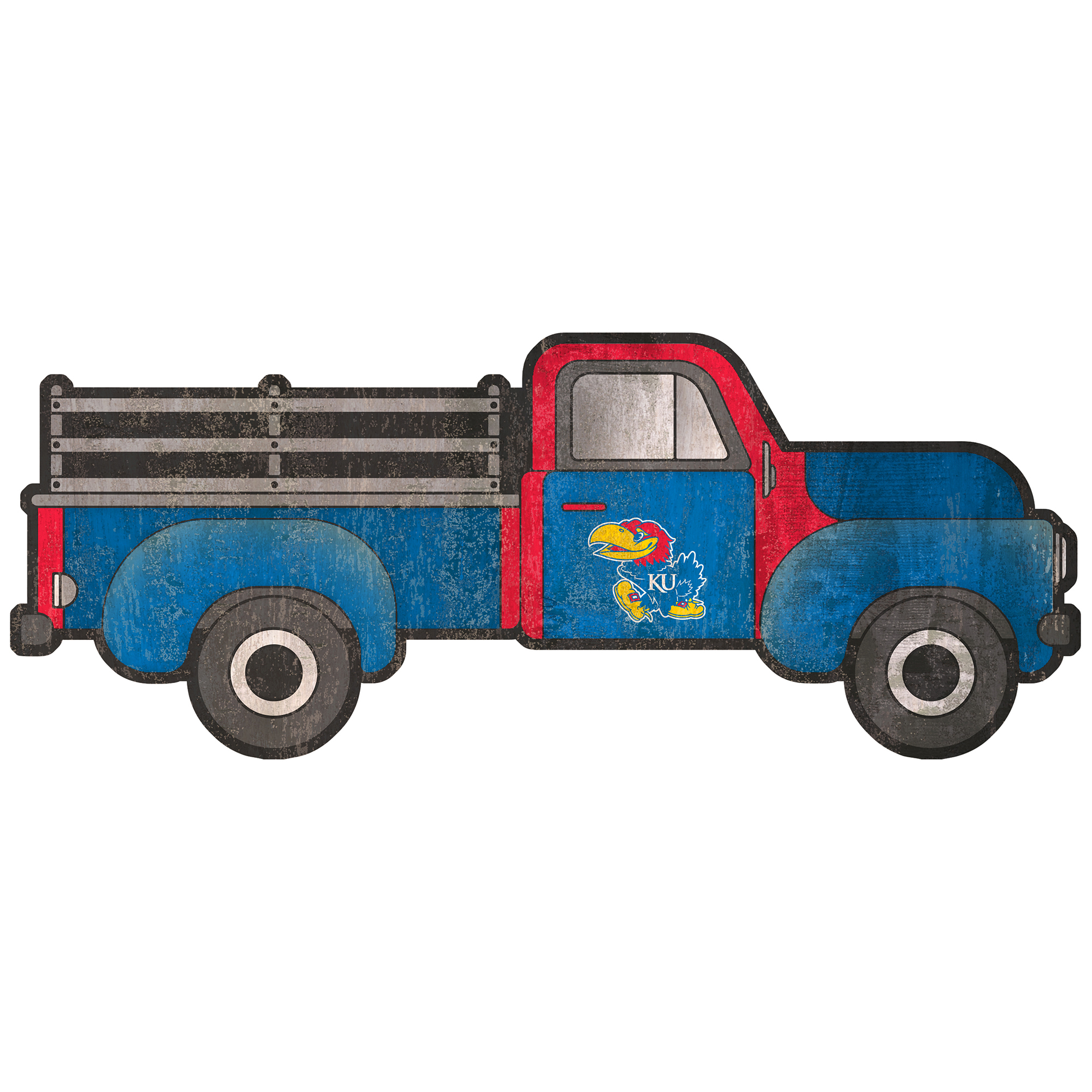 Kansas Jayhawks 15" Truck Cutout Sign