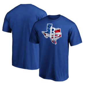 Men's Royal Houston Rockets Banner State T-Shirt