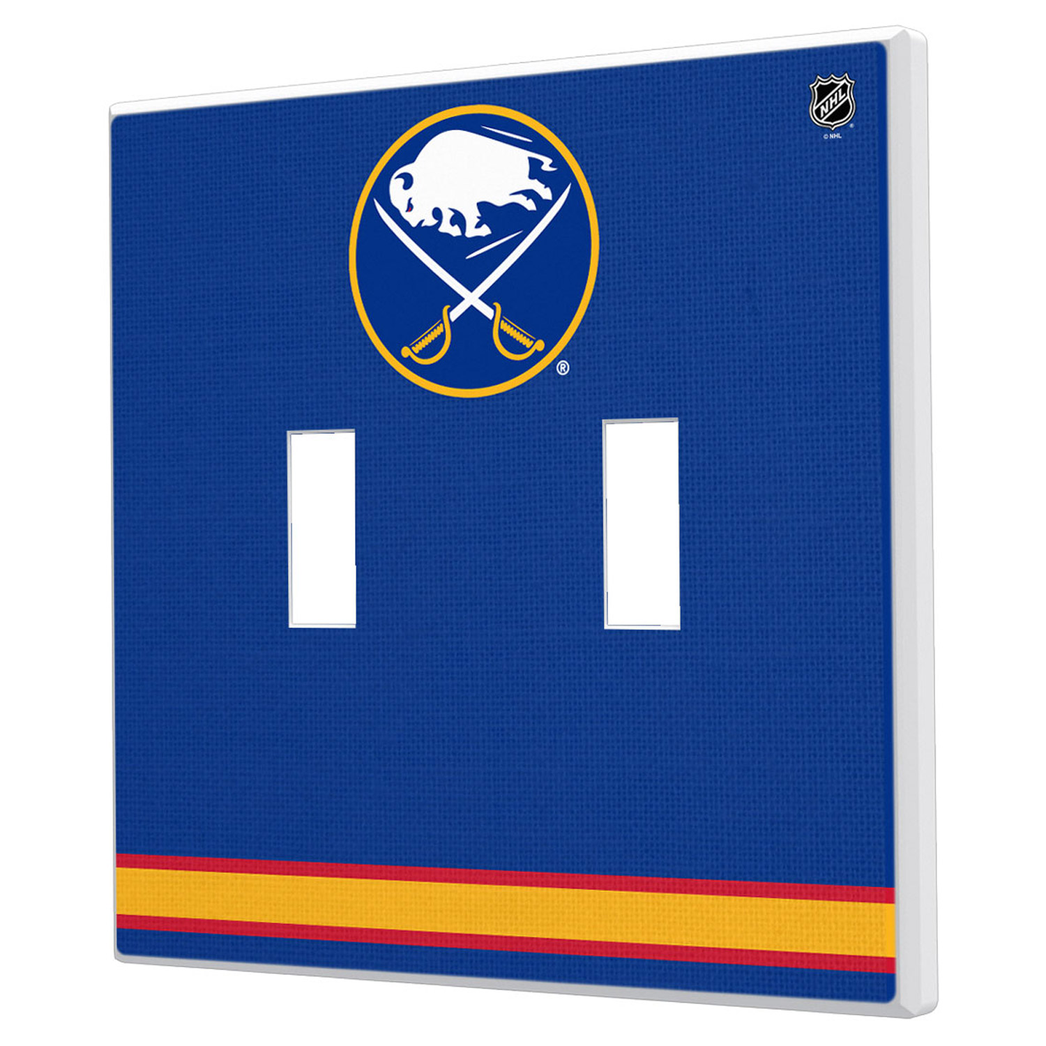 Buffalo Sabres Double Toggle Lightswitch Plate