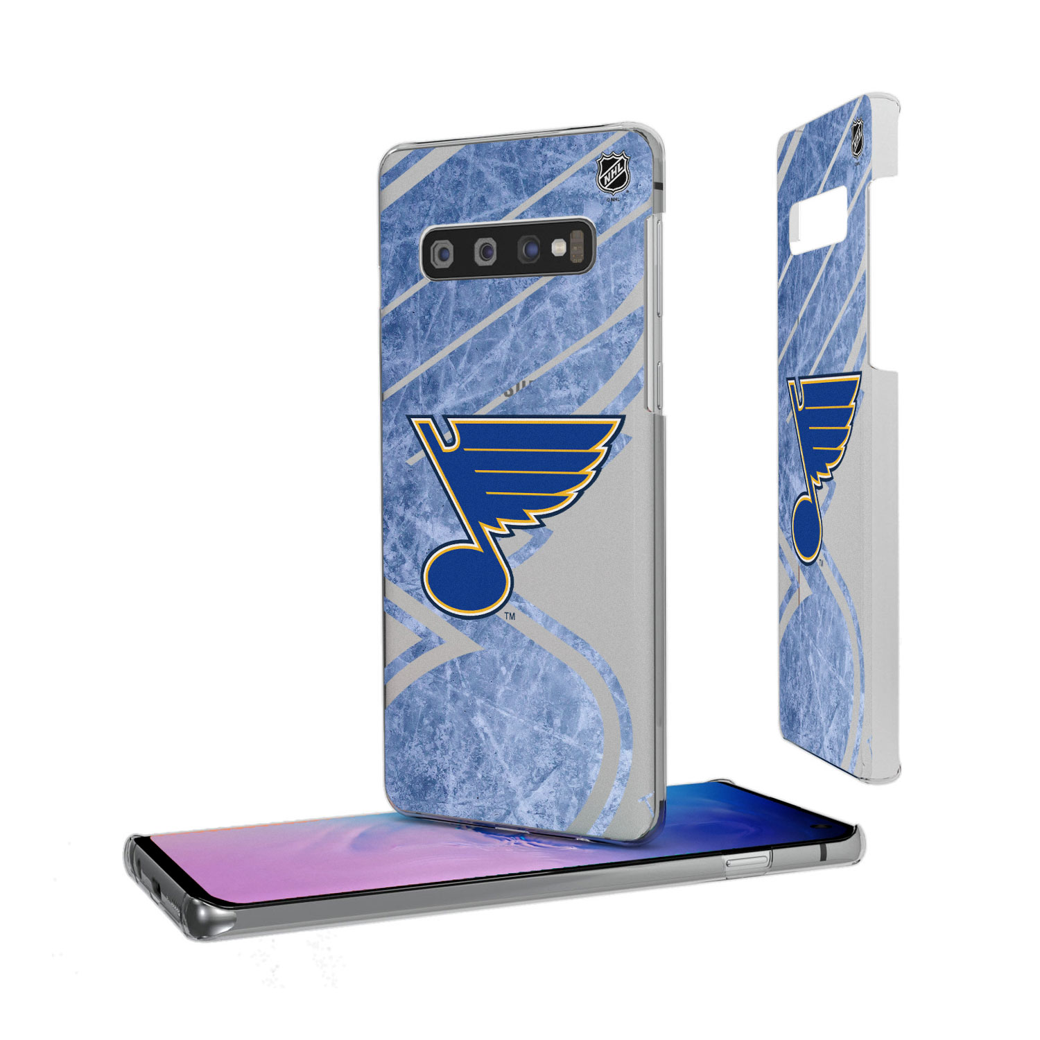 St. Louis Blues Galaxy Clear Ice Case - Image 5