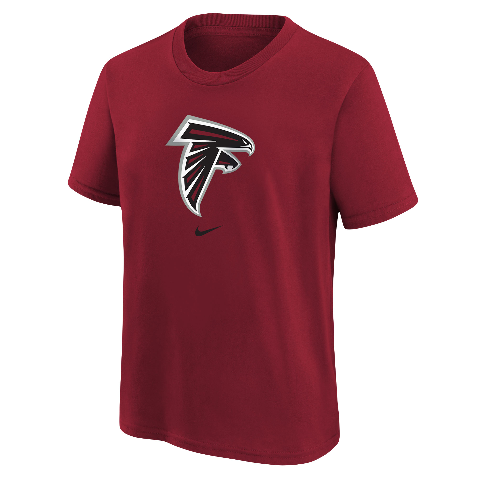 Youth Nike Red Atlanta Falcons Logo T-Shirt - Image 3