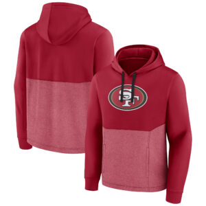 Men's Fanatics Scarlet San Francisco 49ers Winter Camp Pullover Hoodie