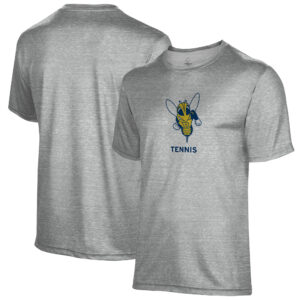 Men's Gray Rochester Yellow Jackets Tennis Name Drop T-Shirt