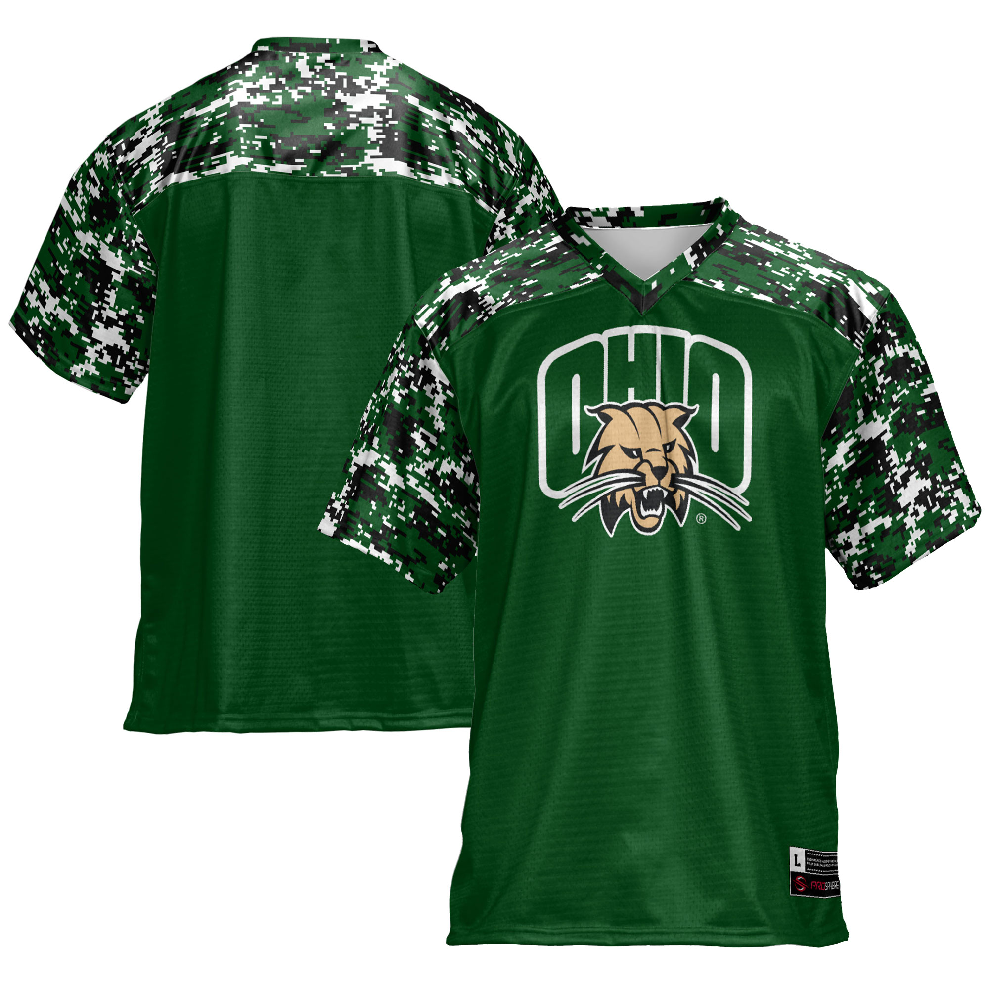 Men's GameDay Greats Green Ohio Bobcats Football Jersey