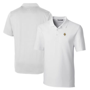 Men's Cutter & Buck White Idaho Vandals Big & Tall Forge Stretch Polo