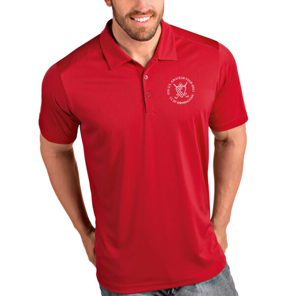 Men's 2022 U.S. Amateur Four-Ball Antigua Red Tribute Polo