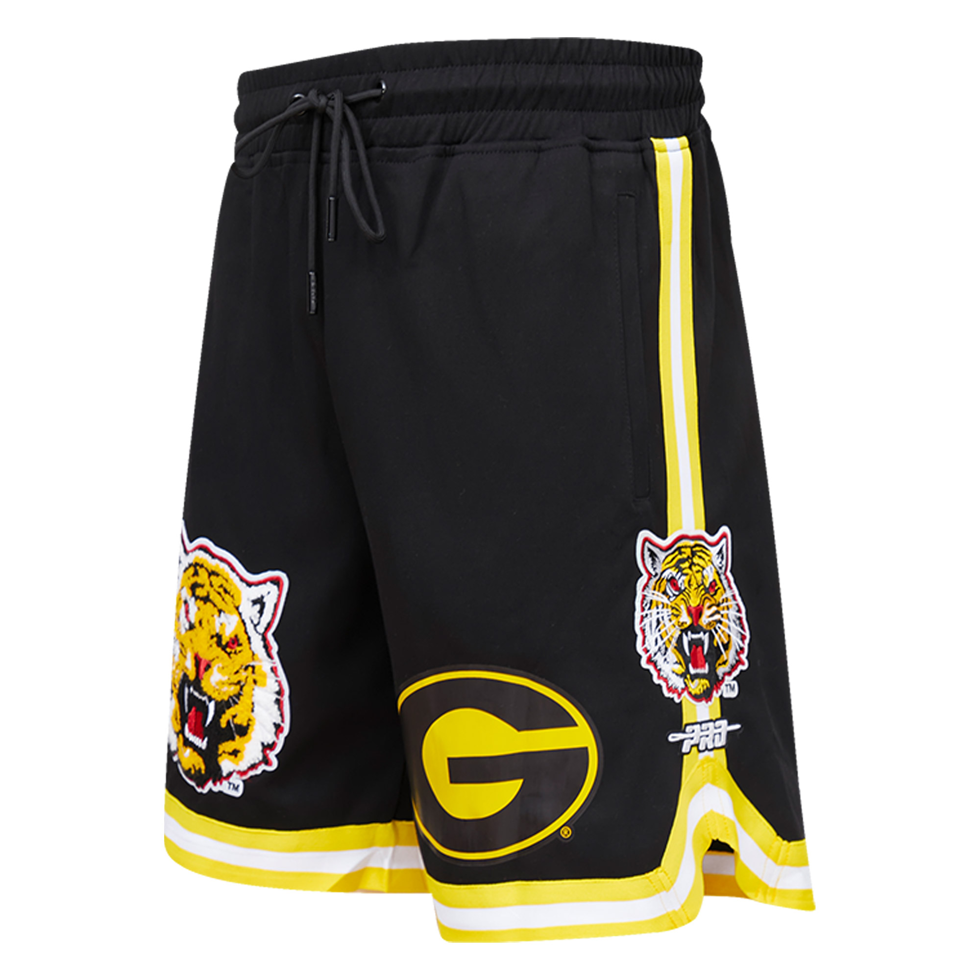 Men's Pro Standard Black Grambling Tigers University Classic Shorts - Image 3
