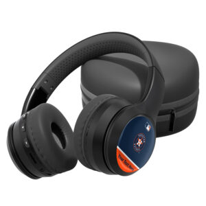 Houston Astros Personalized Wireless Bluetooth Headphones & Case