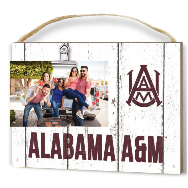 Alabama A&M Bulldogs 8'' x 10'' Weathered Clip It Frame
