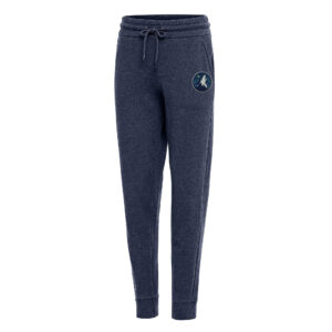 Women's Antigua Heather Navy Minnesota Timberwolves Action Jogger Pants