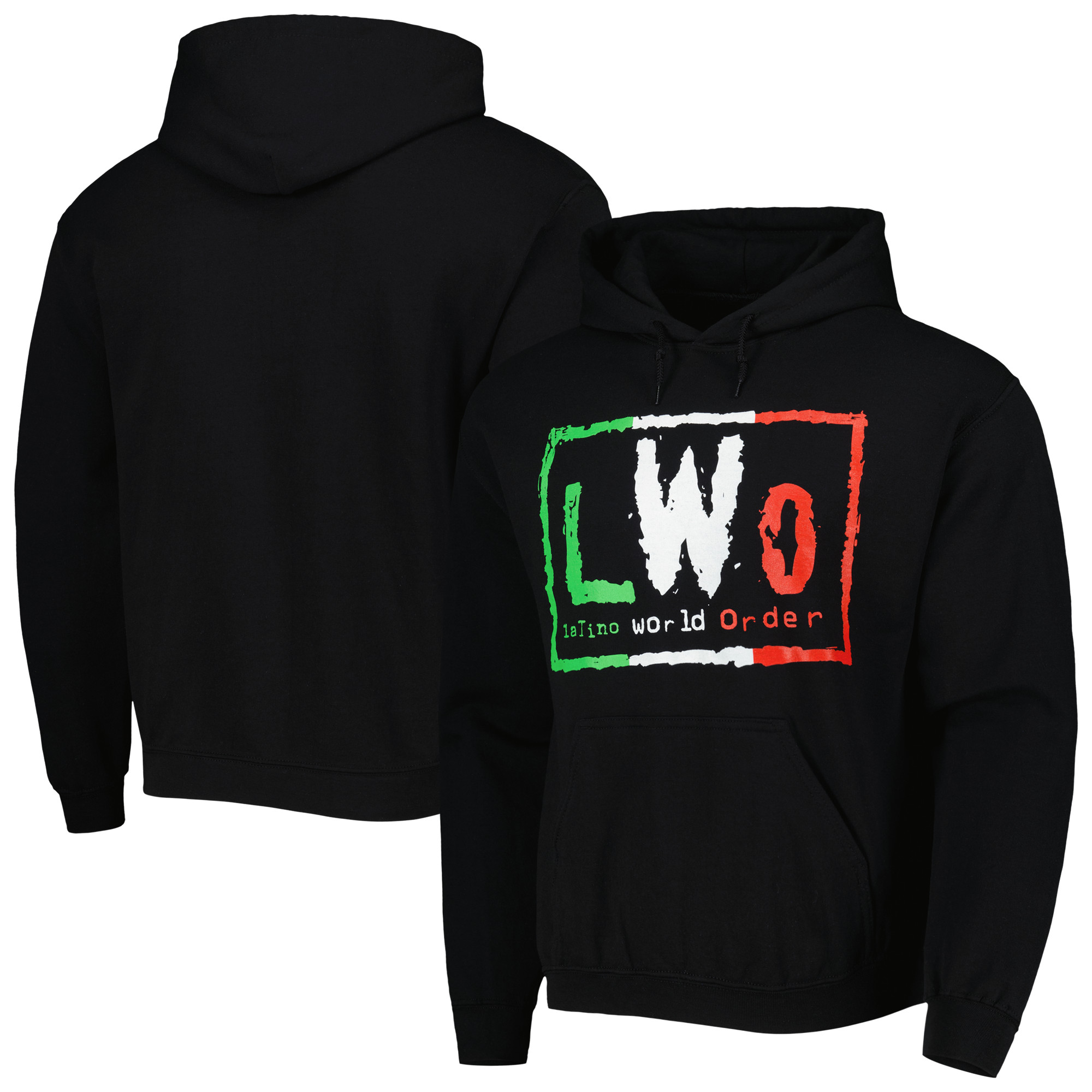 Men's Black LWO Pullover Fleece Hoodie