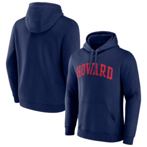 Men's Navy Howard Bison Basic Arch Pullover Hoodie