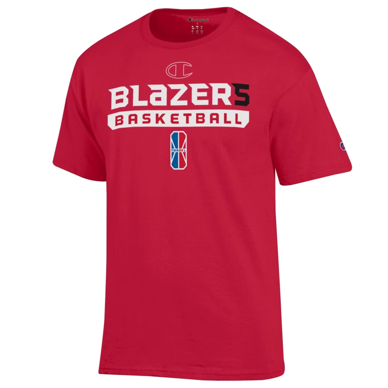 Unisex Champion Red Blazer5 Gaming On-Court 2K League Authentic Practice T-Shirt - Image 3