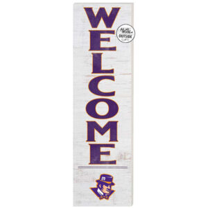 Evansville Purple Aces 10'' x 35'' Indoor/Outdoor Welcome Sign