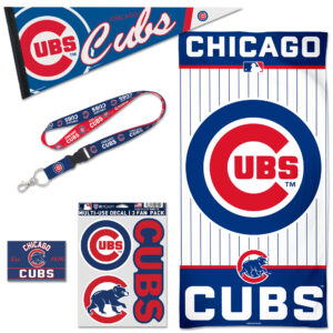 WinCraft Chicago Cubs House Fan Accessories Pack