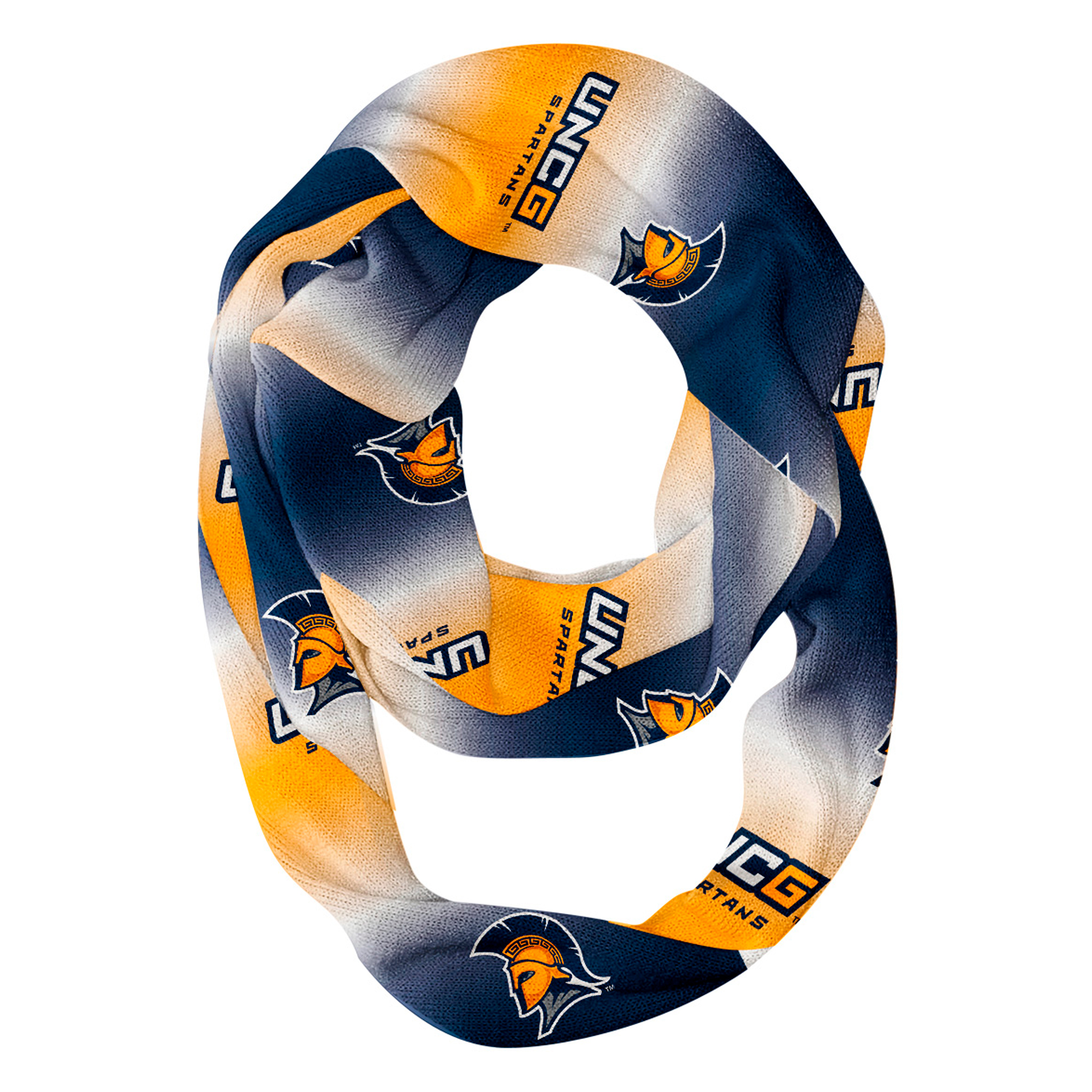 Vive La Fete UNC Greensboro Spartans Two-Piece Infinity Scarves Set - Image 6