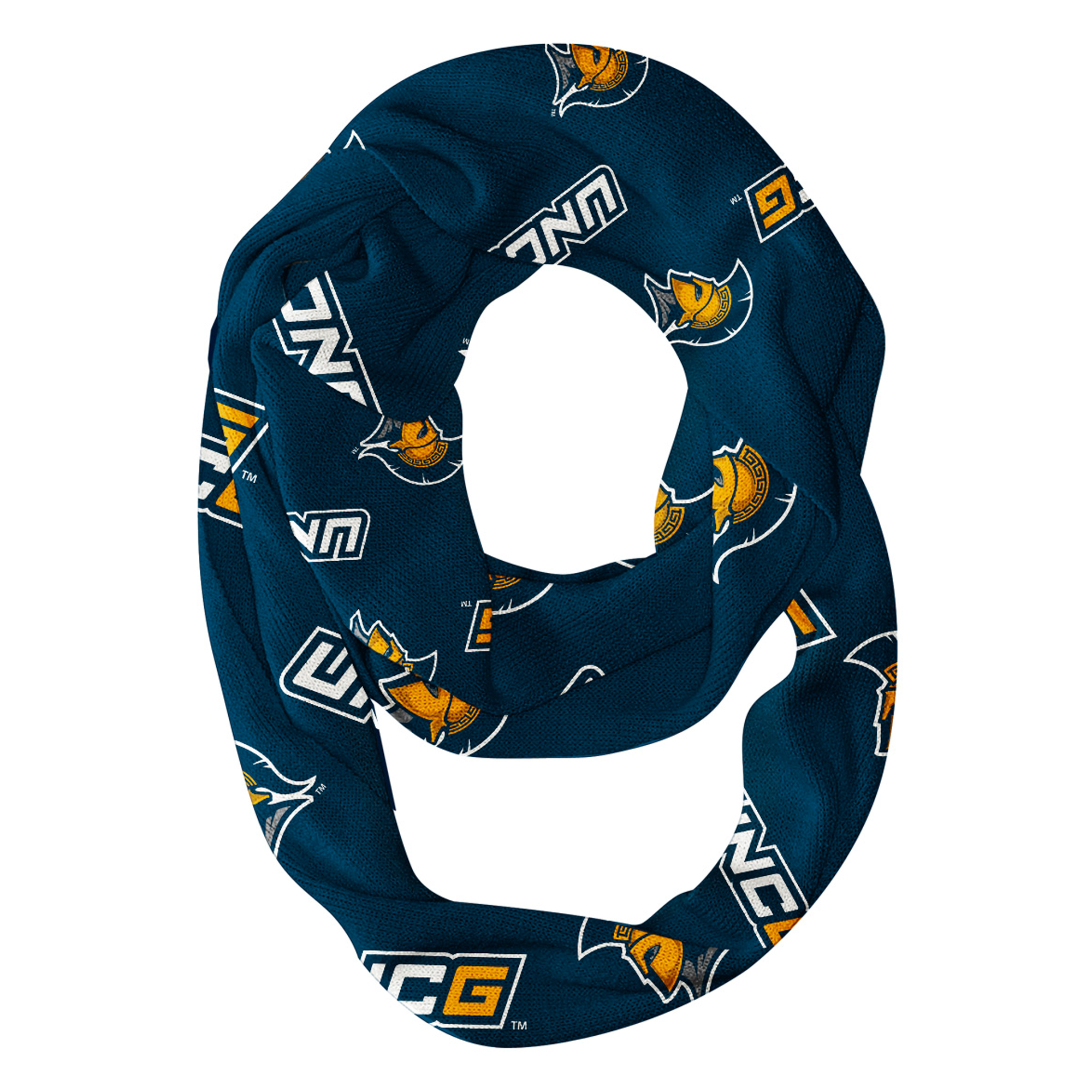 Vive La Fete UNC Greensboro Spartans Two-Piece Infinity Scarves Set - Image 4