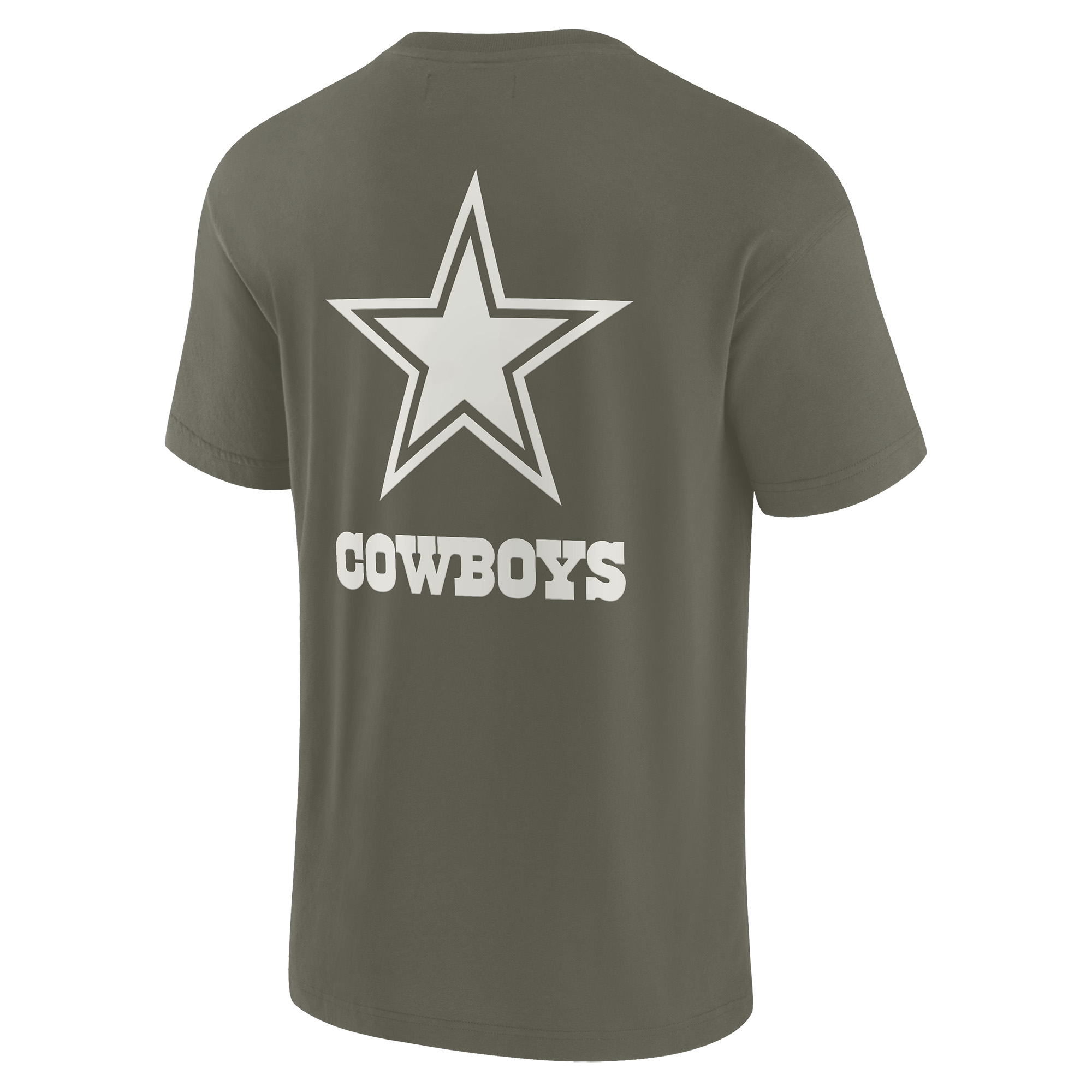 Unisex Fanatics Olive Dallas Cowboys Elements Super Soft Short Sleeve T-Shirt - Image 4