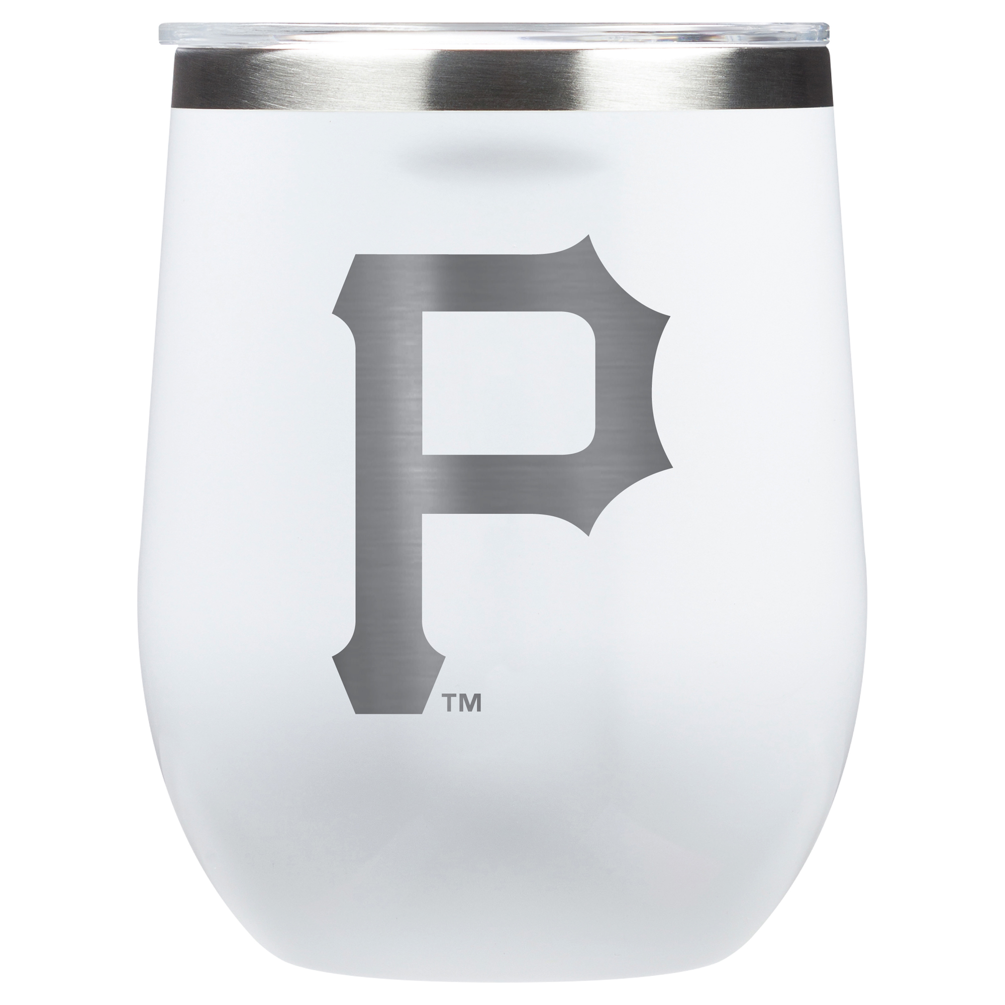 Corkcicle White Pittsburgh Pirates 12oz. Primary Logo Stemless Tumbler